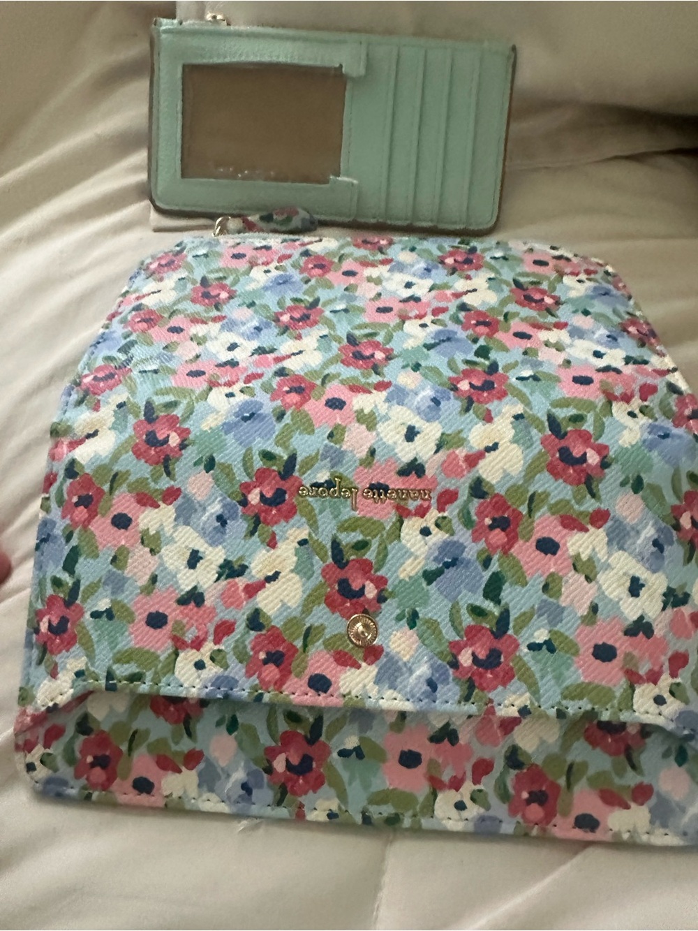 Floral Wallet Clutch - Pastel Multi